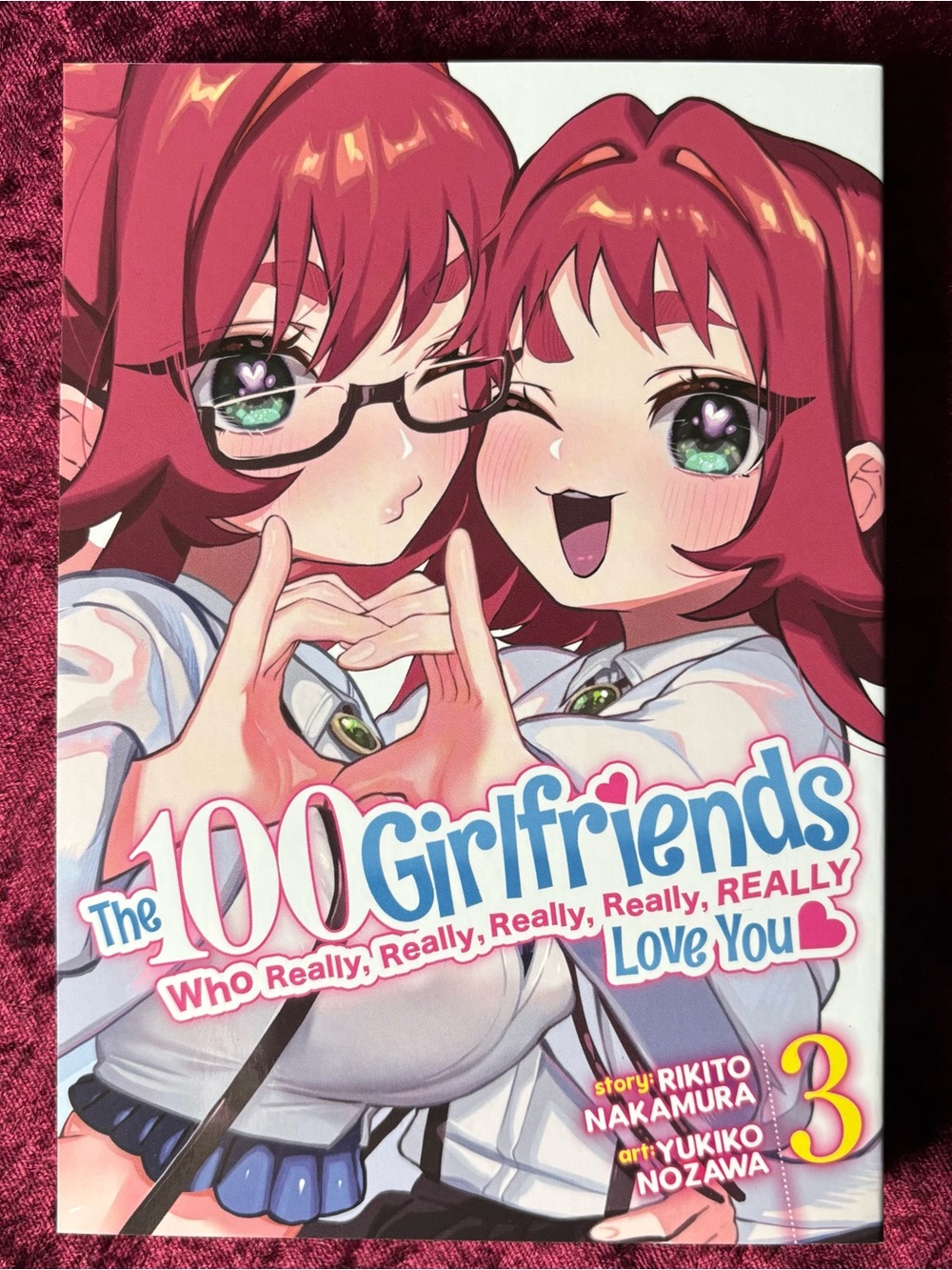 The 100 Girlfriends Who Really, Really, Love You volume 3 Manga